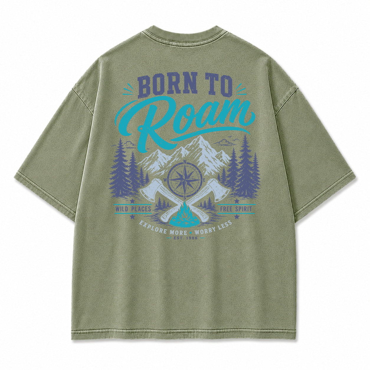Born To Roam Graphic T-Shirt