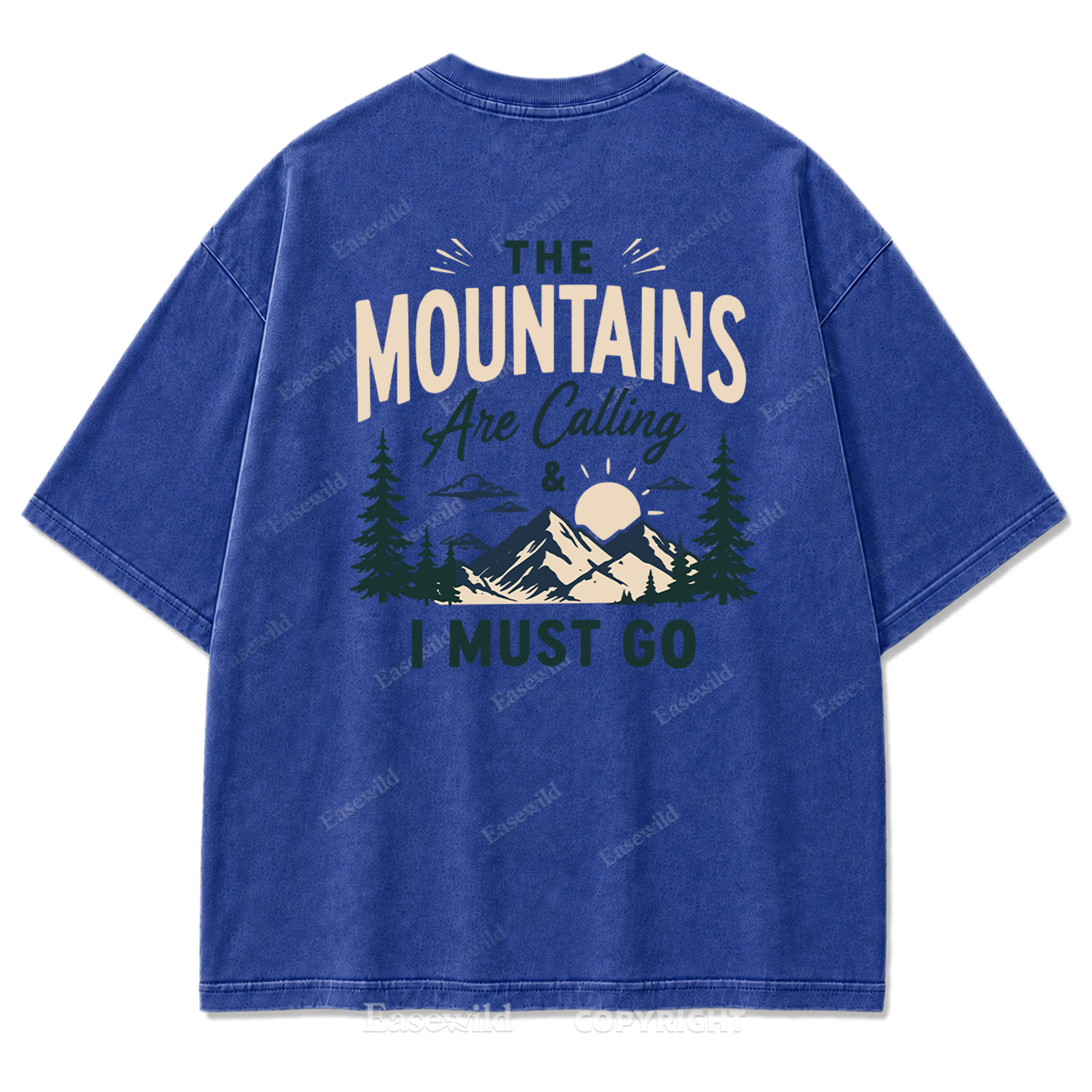 Mountain Escape Adventure T-Shirt mit Waschung