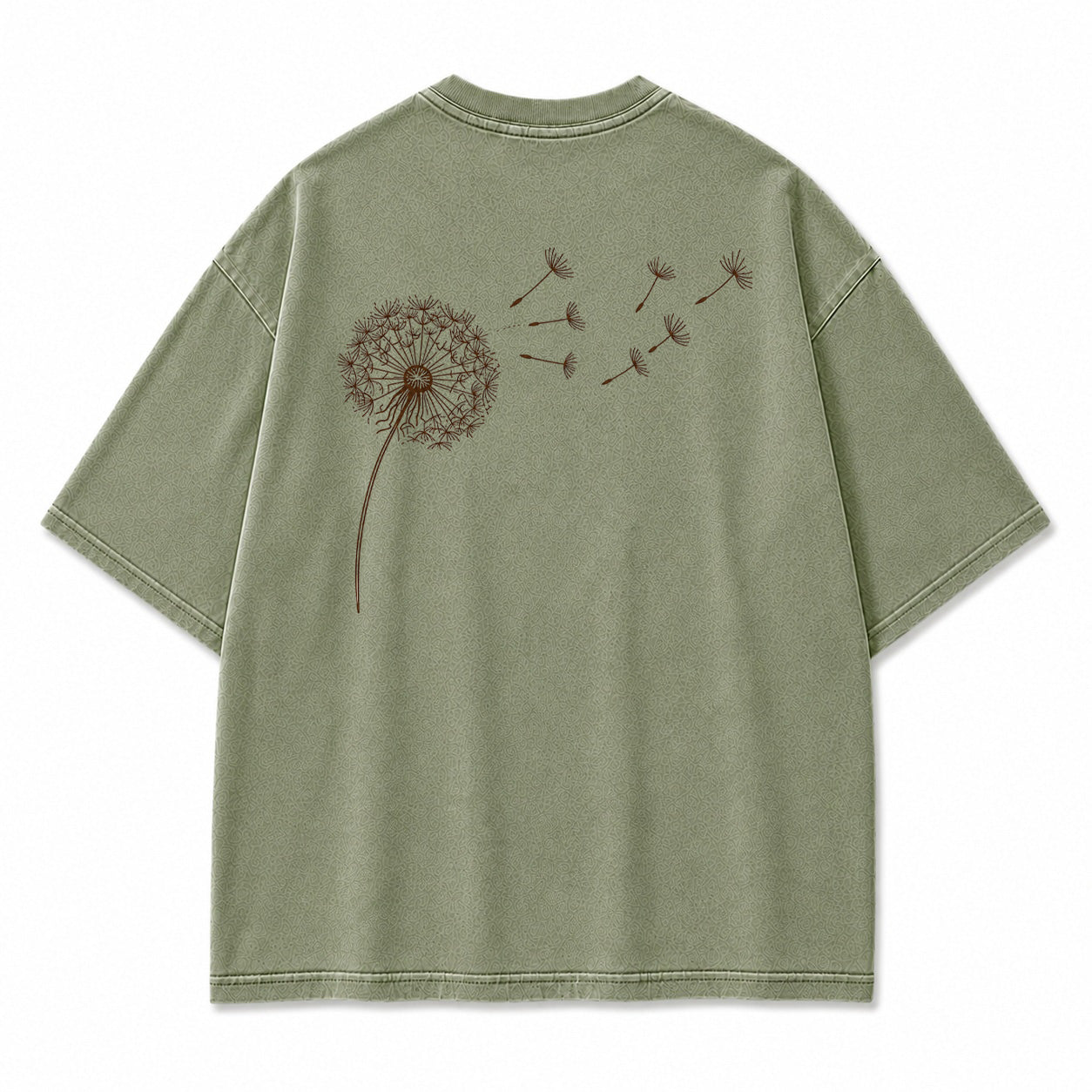 Drifting Wishes Dandelion Graphic T-Shirt
