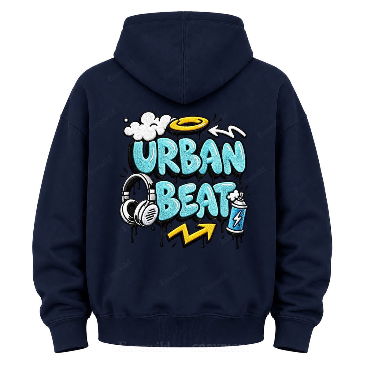 Urban Beat Graphic Hoodie