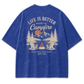 Washed Royal Blue
