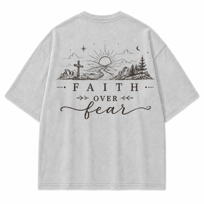 Faith Over Fear Graphic T-Shirt