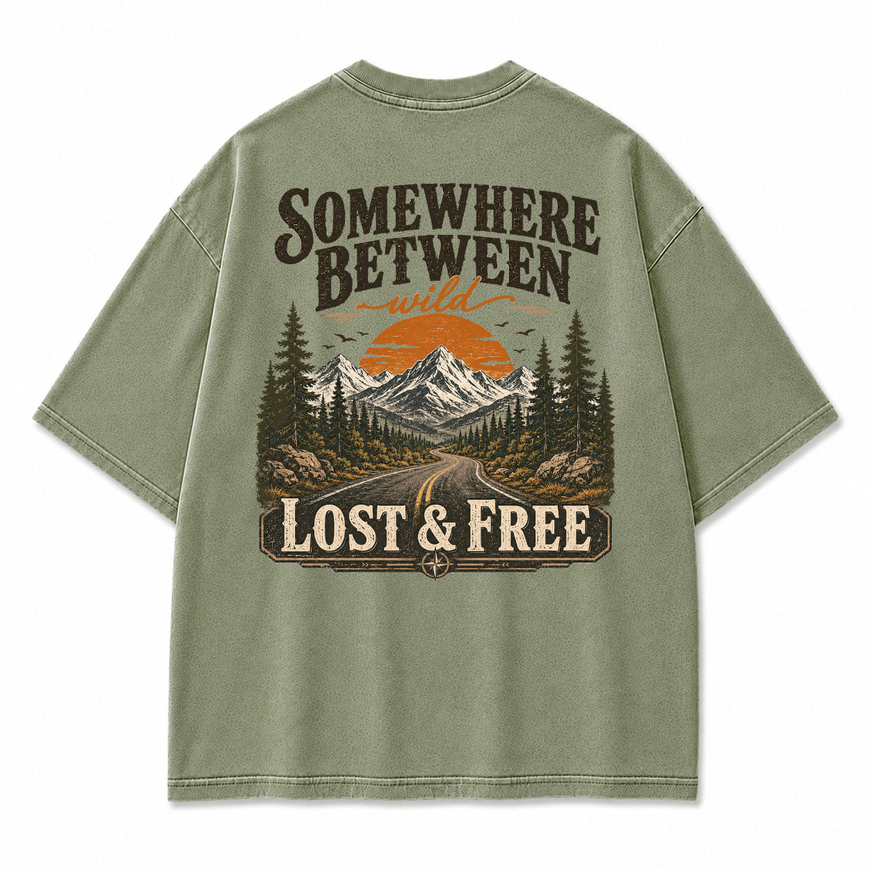Somewhere Between Wild Graphic T-Shirt