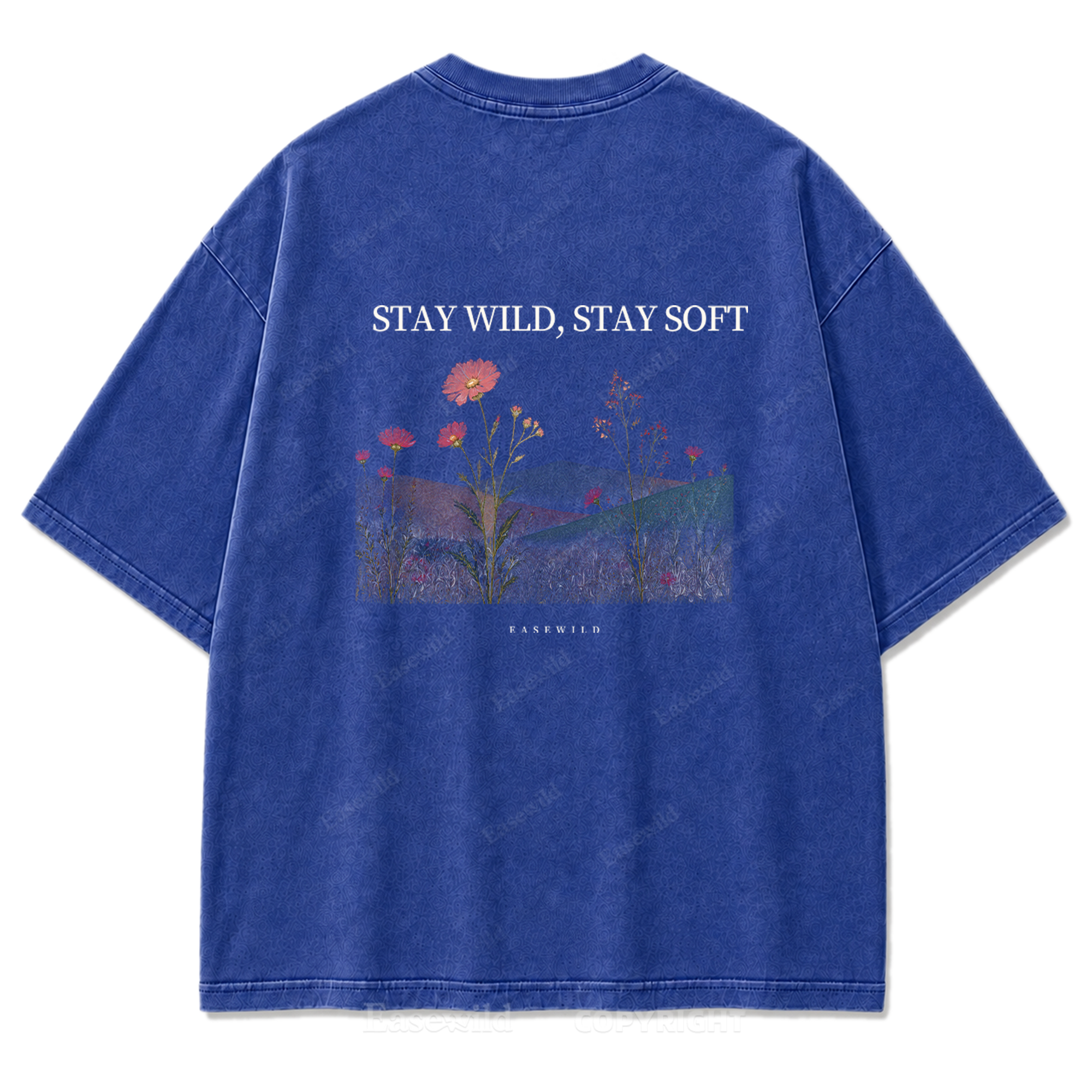 Stay Wild, Stay Soft Washed Print Tee