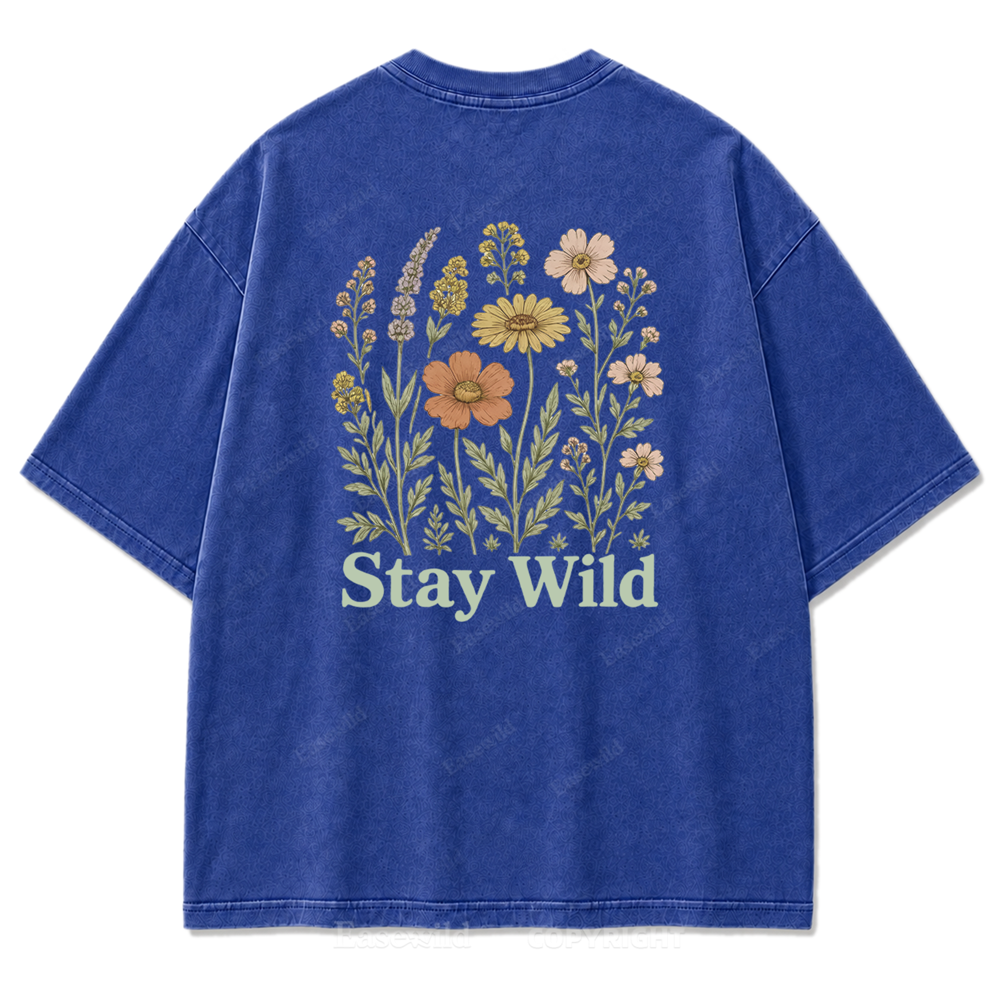 Meadow Spirit Floral Washed Print Tee