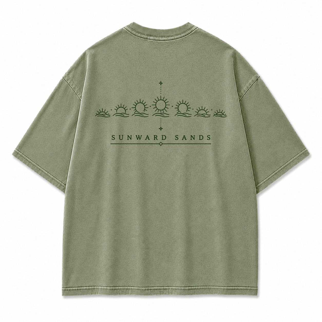 Sunward Sands Solar Cycle Graphic T-Shirt