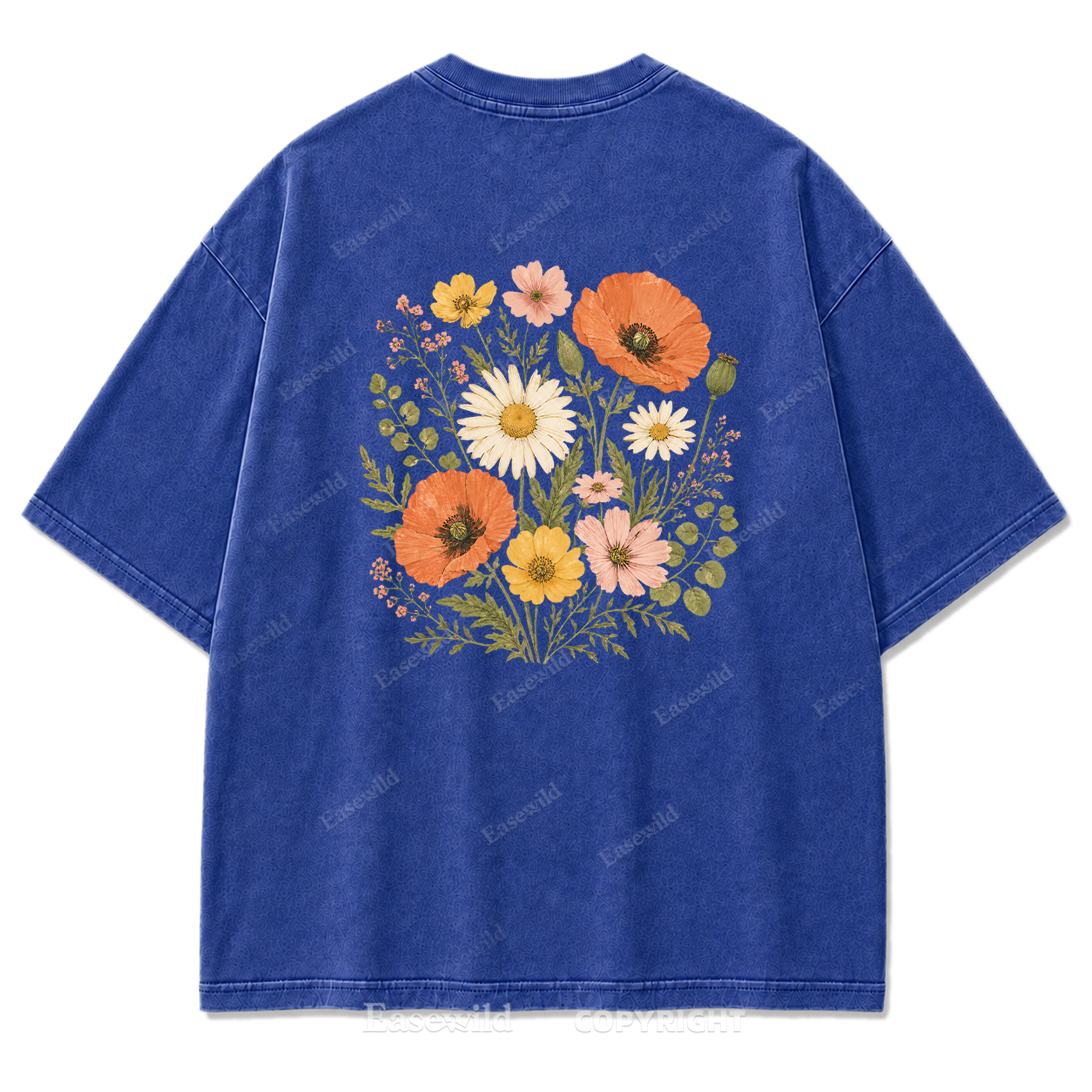 Wildflower Bouquet Washed Print Tee