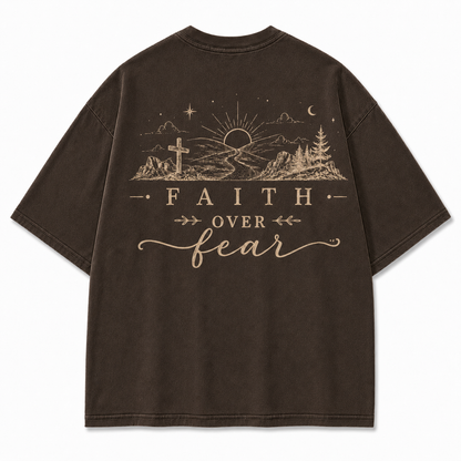 Faith Over Fear Graphic T-Shirt