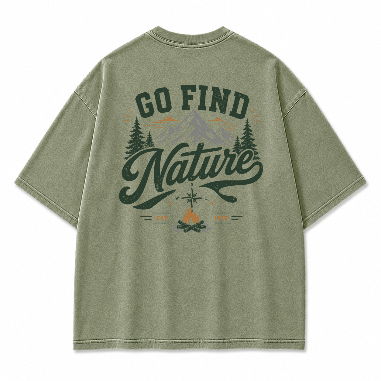 Go Find Nature Graphic T-Shirt
