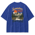 Washed Royal Blue