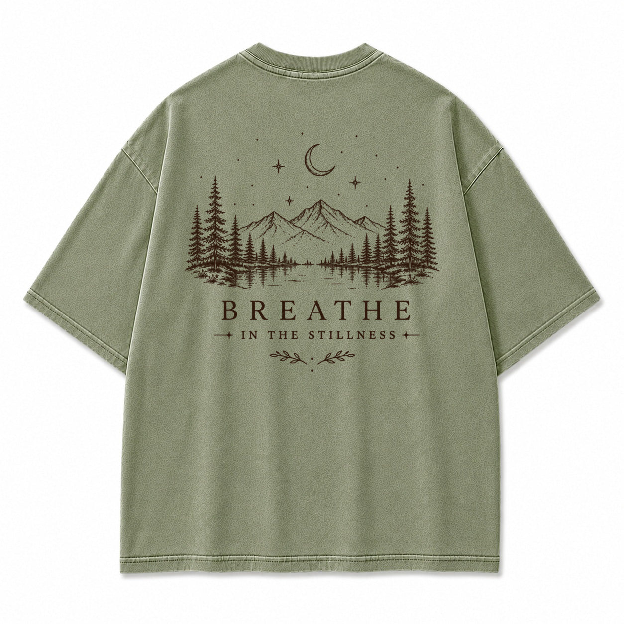 Breathe In The Stillness Graphic T-Shirt