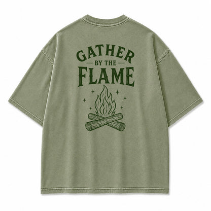 Gather by the Flame Graphic T-Shirt