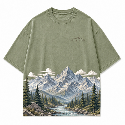 Timber Crest Alpine Wilderness Graphic T-Shirt
