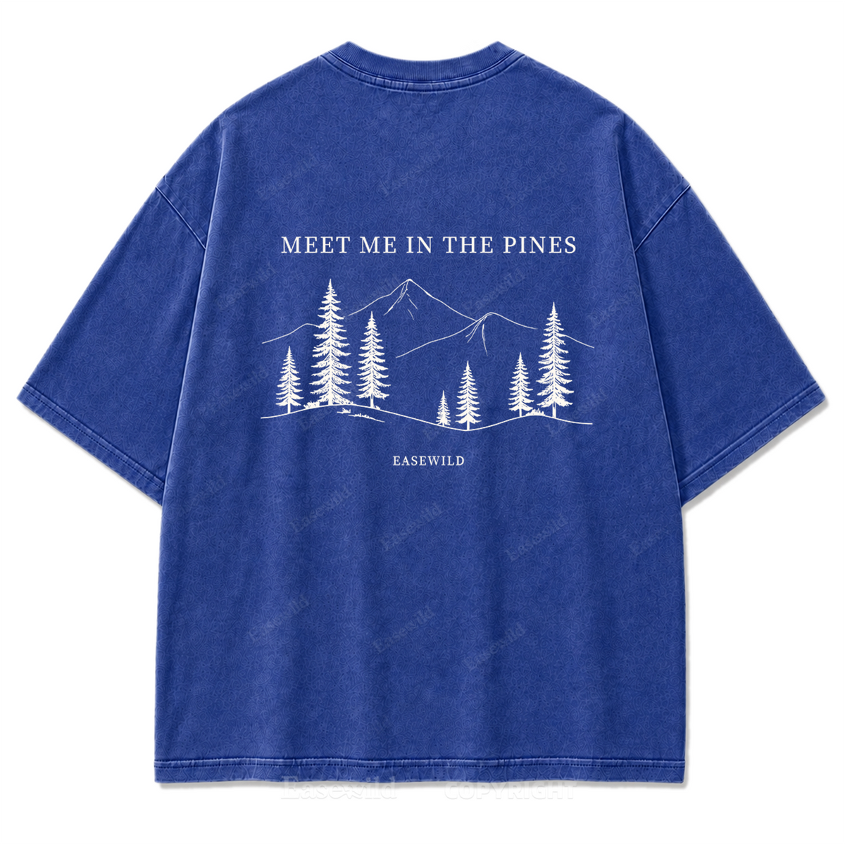 Meet Me in the Pines Washed Print Tee