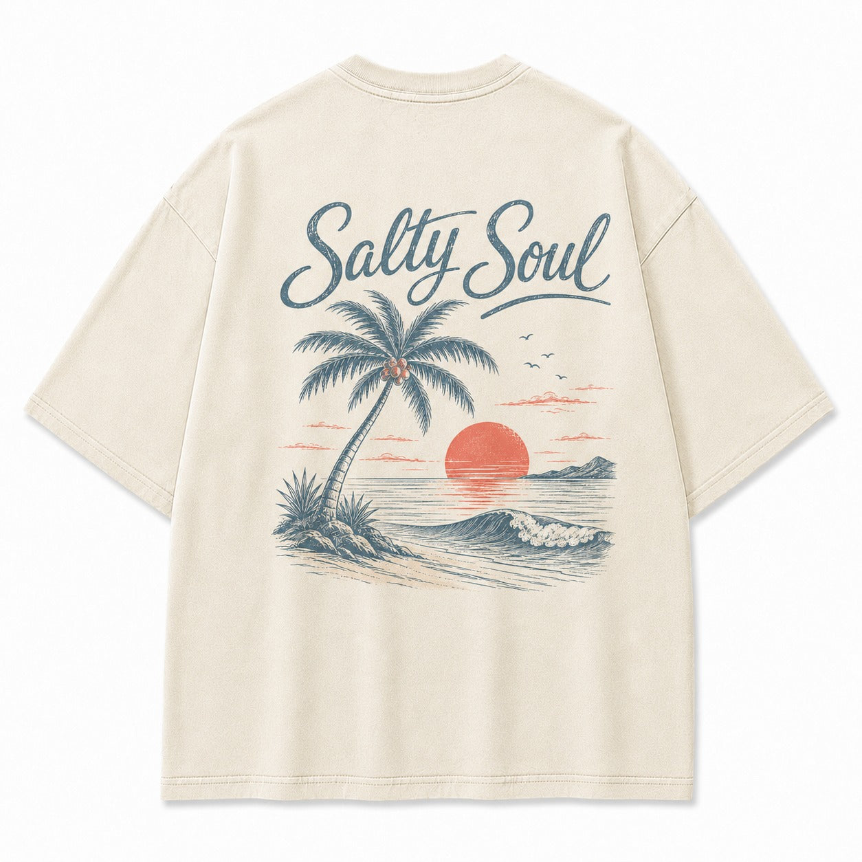 Salty Soul Coastal Graphic Tee