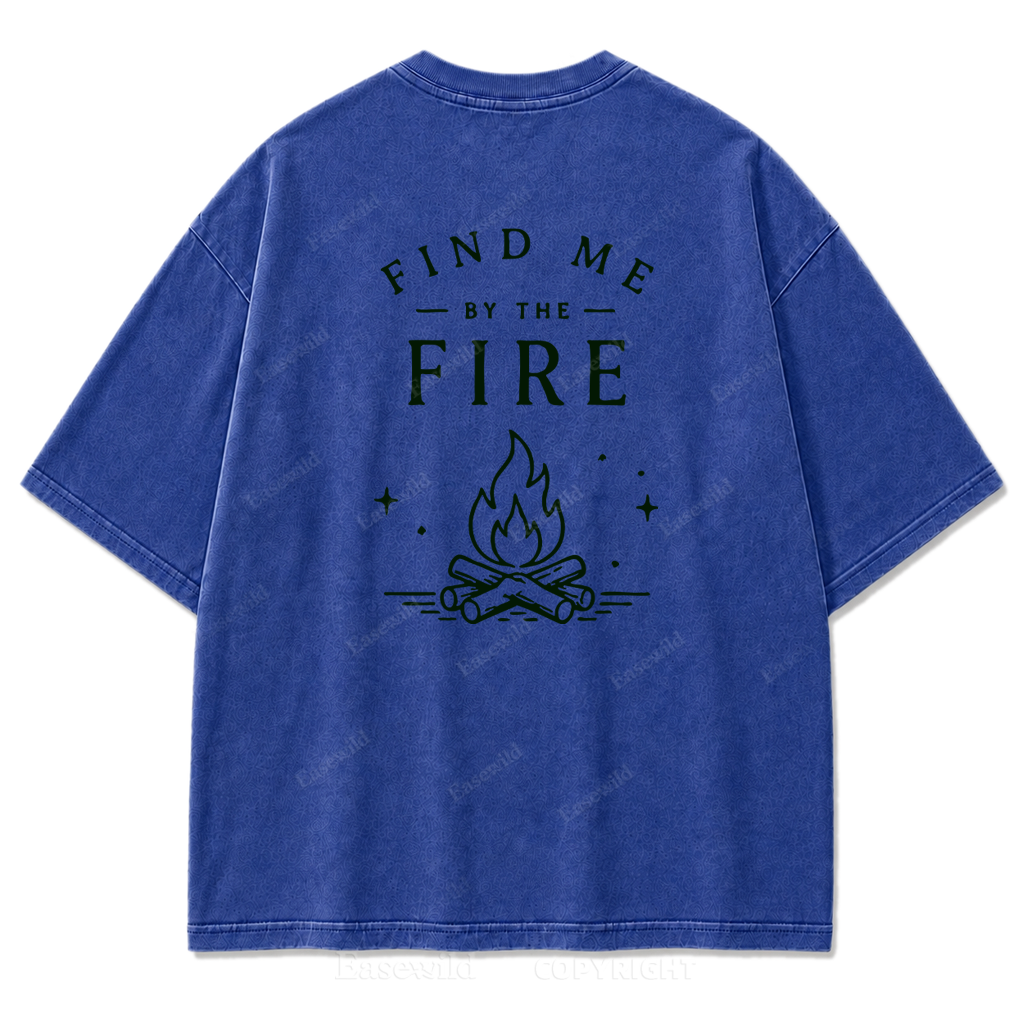 Find Me by the Fire Washed Print Tee