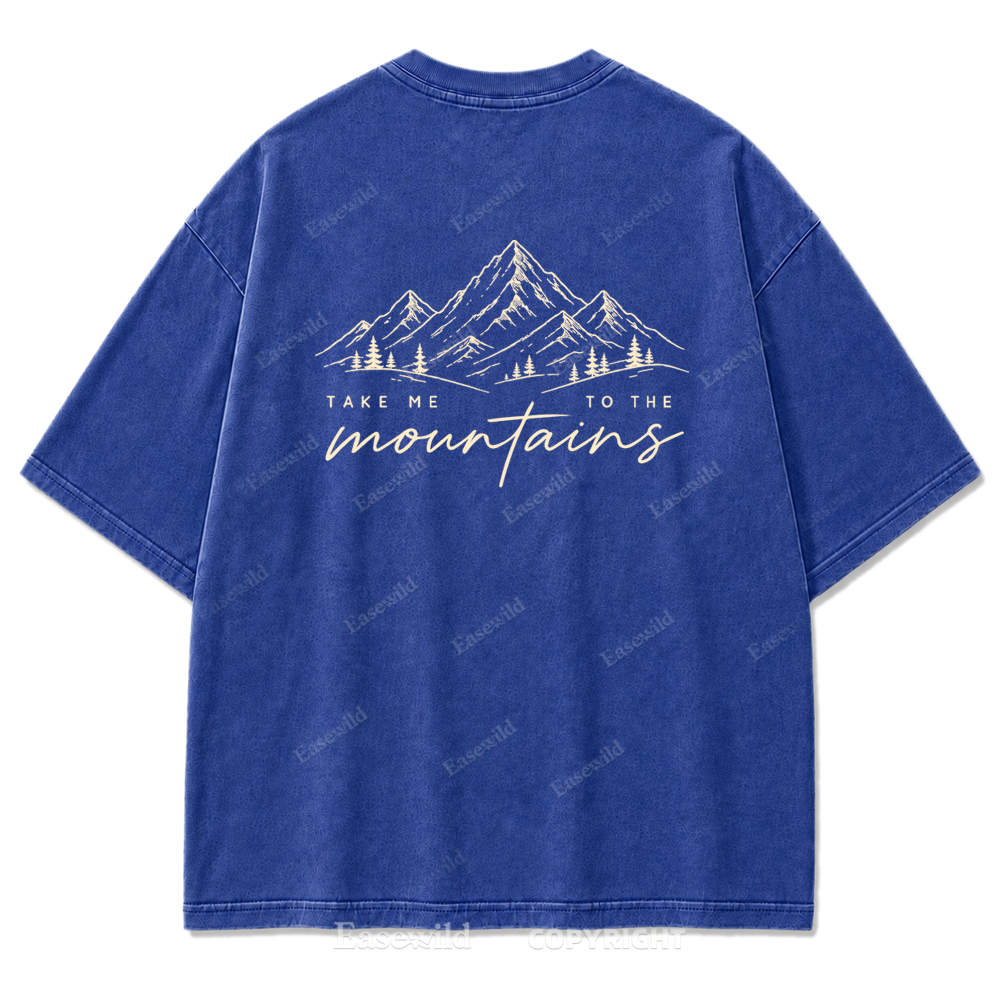 Mountain State of Mind Washed Print Tee