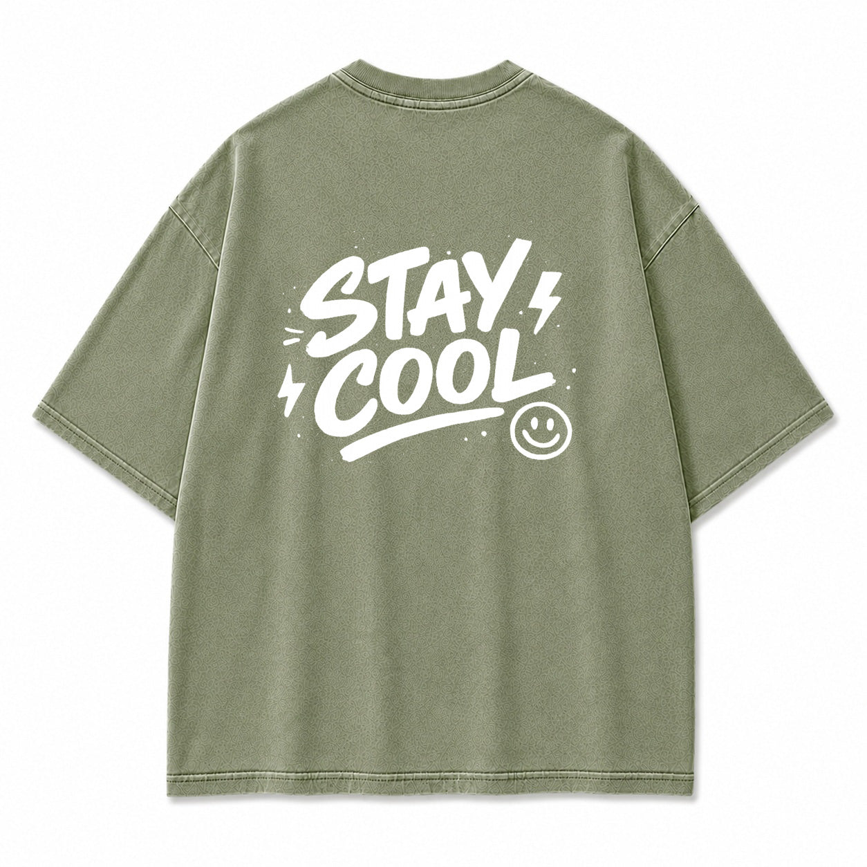 Stay Cool Smiley Graphic T-Shirt