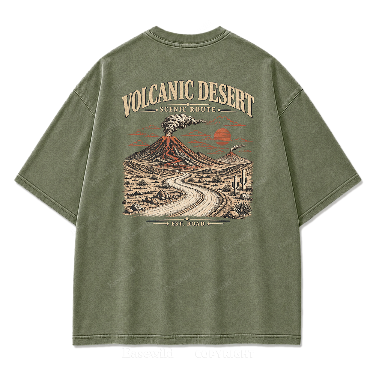 Volcanic Desert Scenic Route Tee