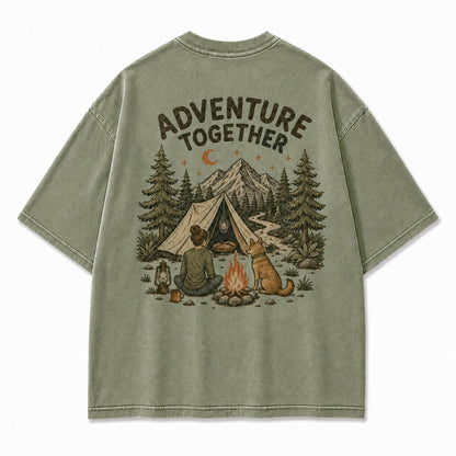 Adventure Together Campfire Graphic Tee