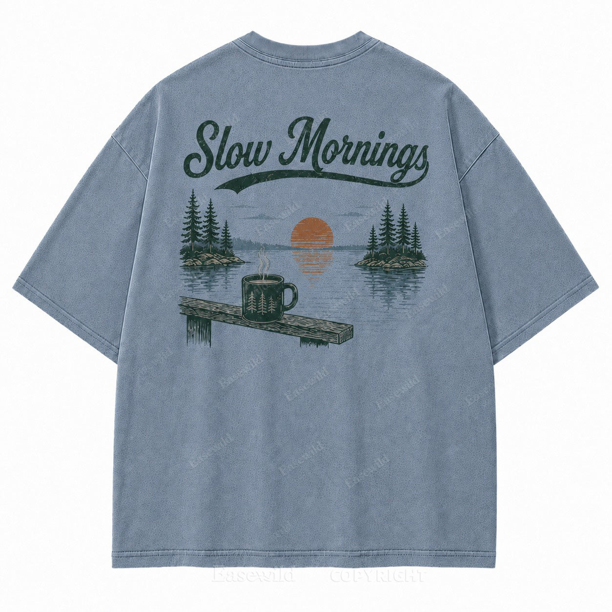 Slow Mornings by the Lake Tee