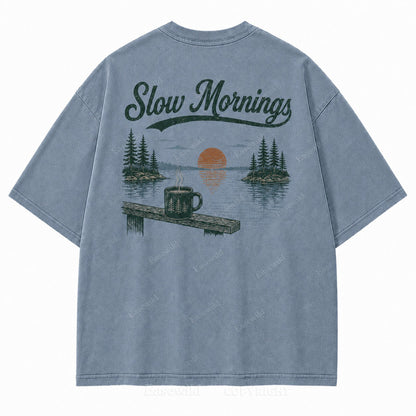 Slow Mornings by the Lake Tee
