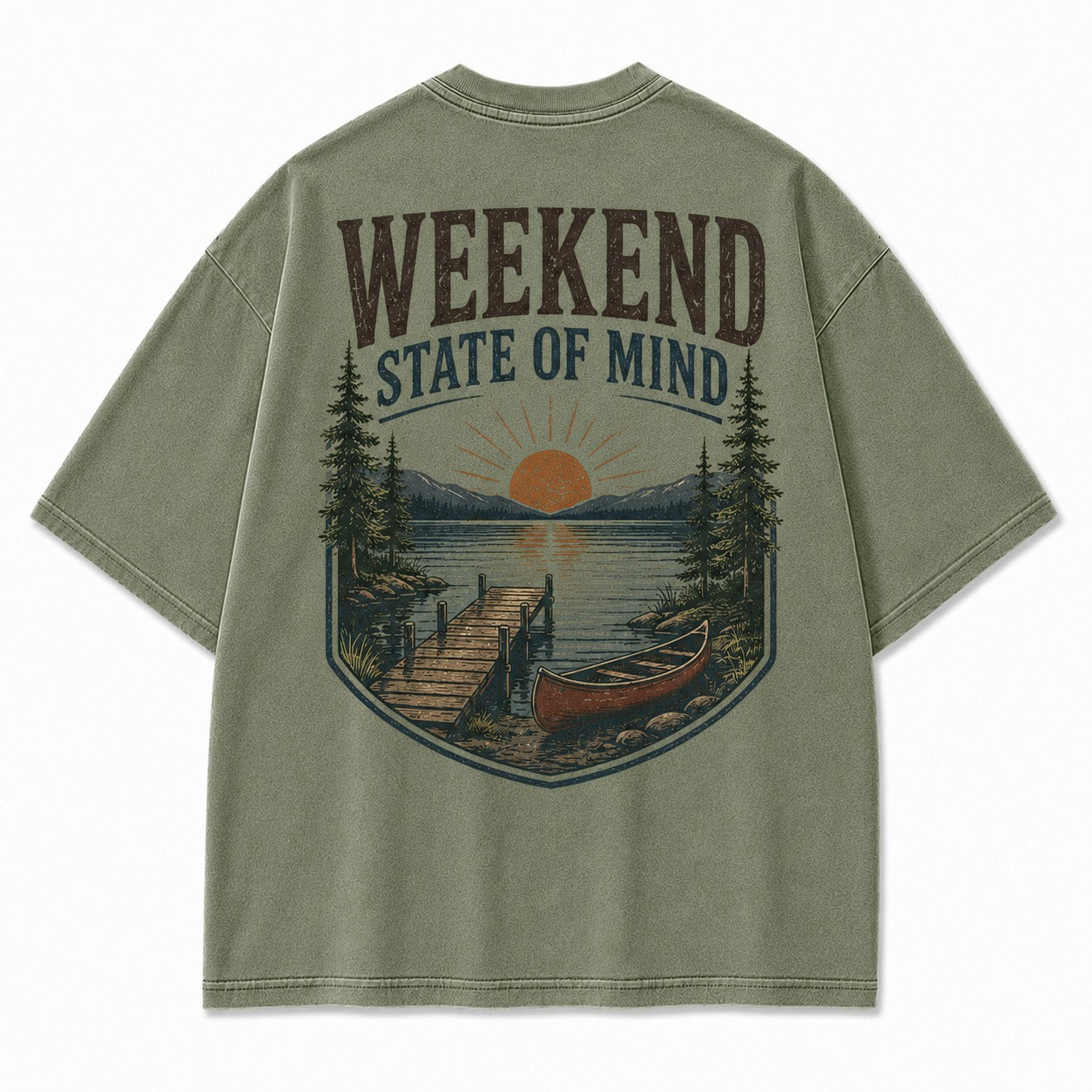 Weekend State of Mind Washed T-Shirt