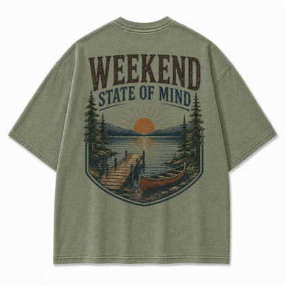 Weekend State of Mind Washed T-Shirt