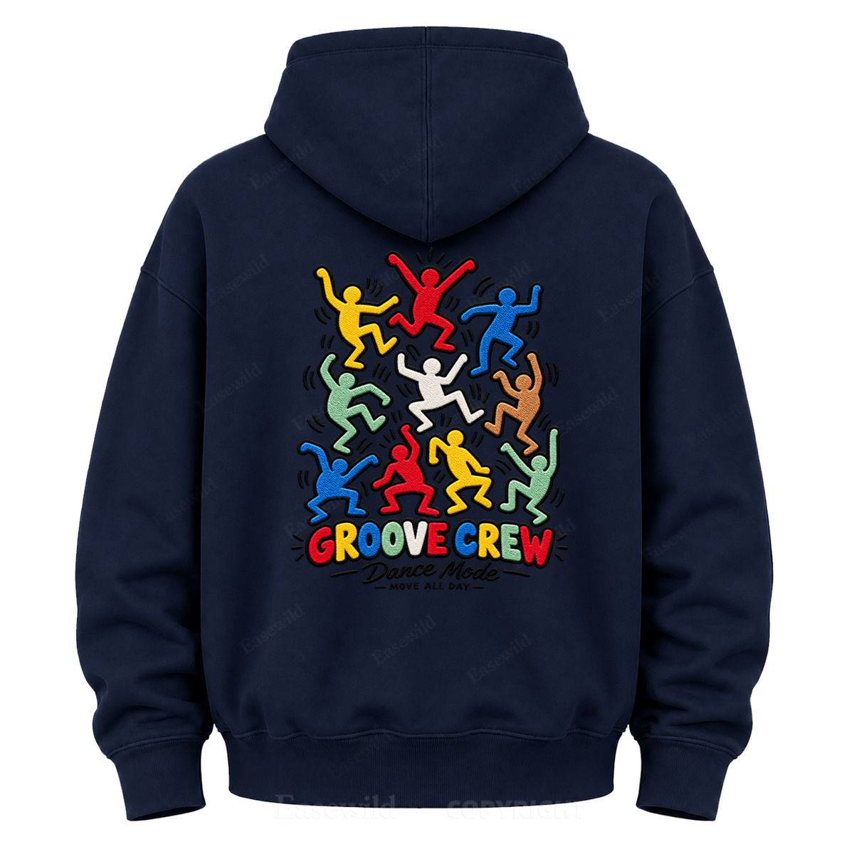 Groove Crew Dance Mode Graphic Hoodie