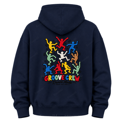 Groove Crew Dance Mode Graphic Hoodie