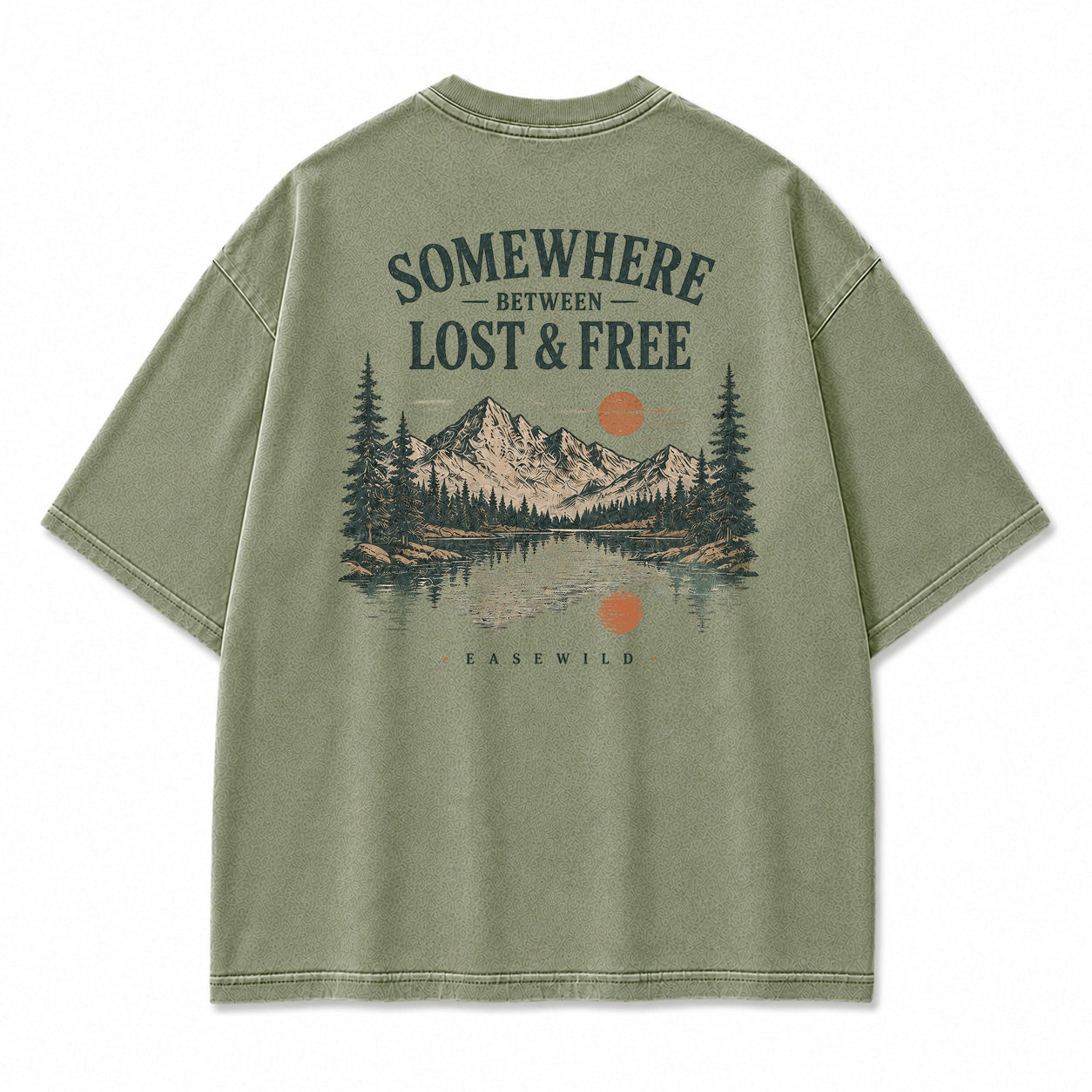 Wilderness Reflections Mountain Graphic T-Shirt
