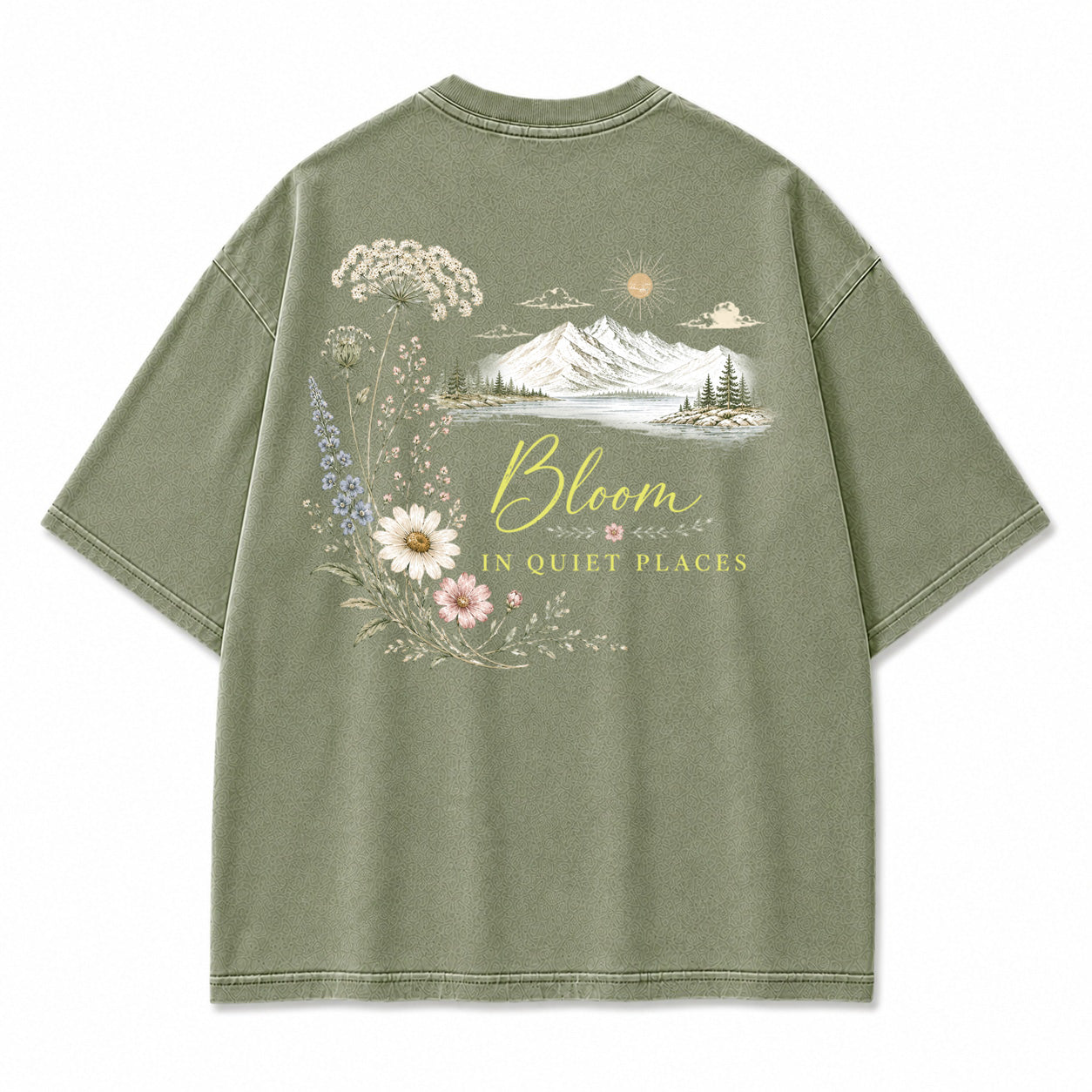 Bloom in Quiet Places Graphic T-Shirt