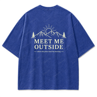 Washed Royal Blue