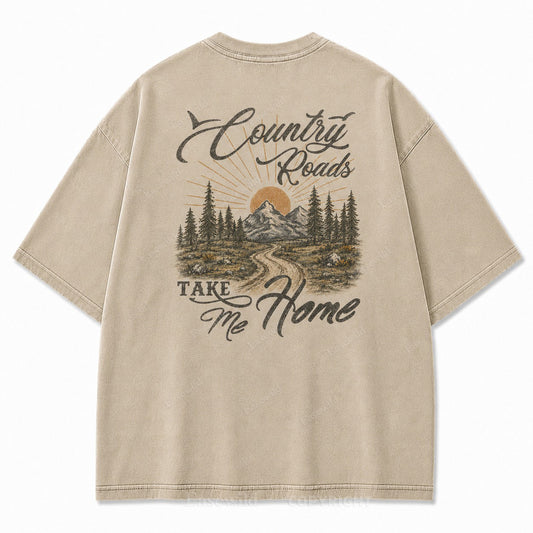 Country Roads Take Me Home Graphic Tee