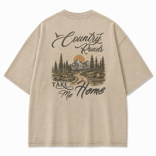 Country Roads Take Me Home Graphic Tee