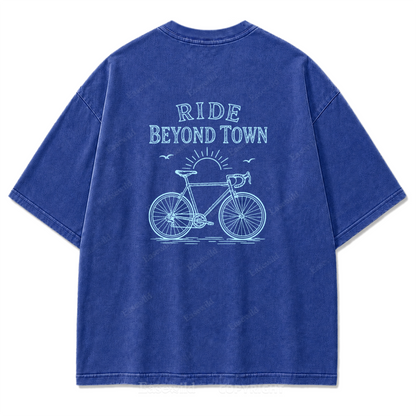 Ride Beyond Town Graphic Print Tee