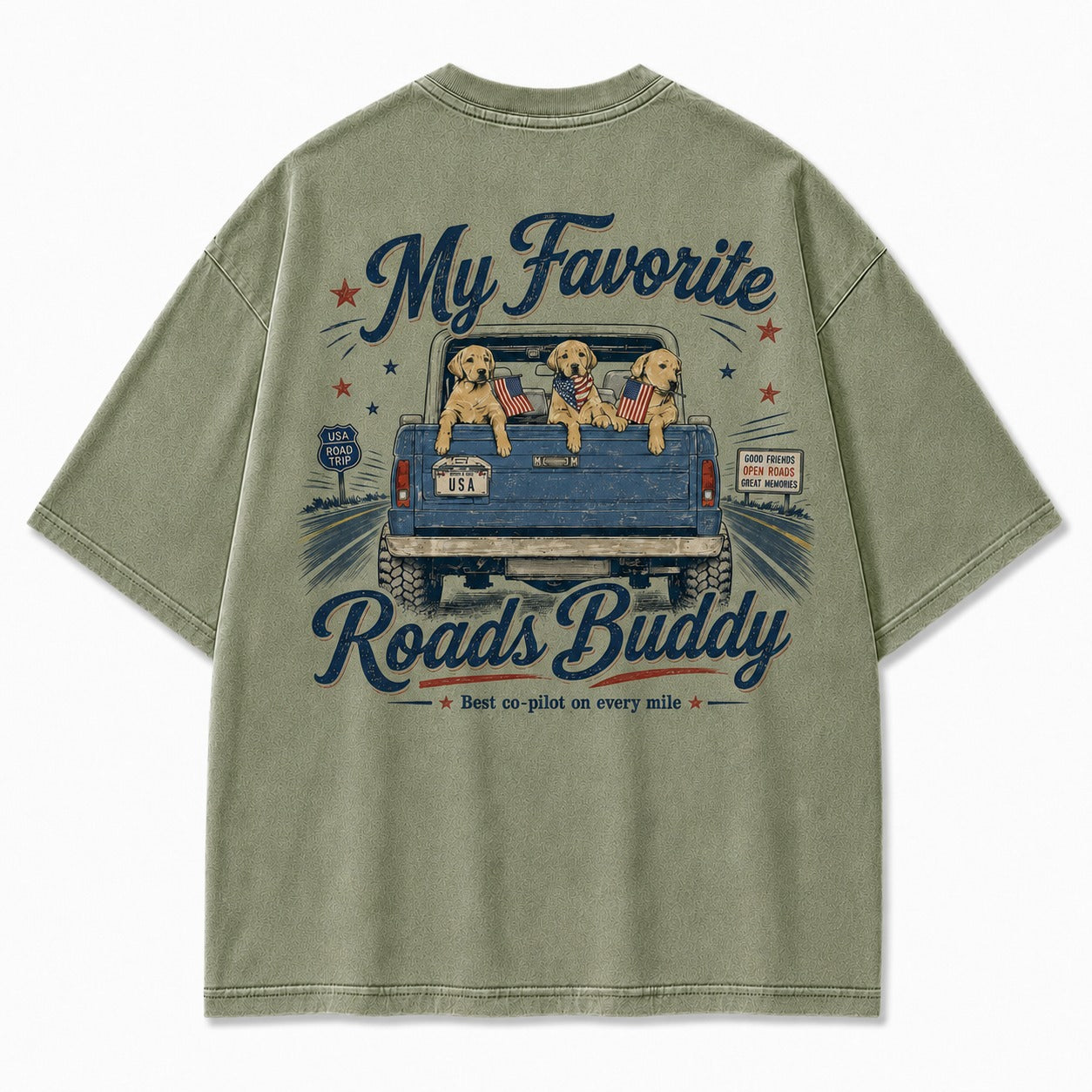 Favorite Road Buddy Graphic Tee