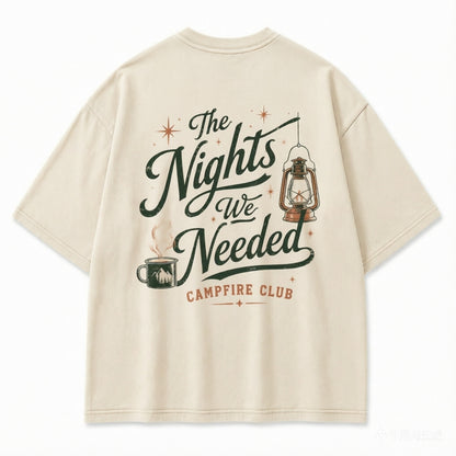 Needed Nights Campfire Club Graphic Tee