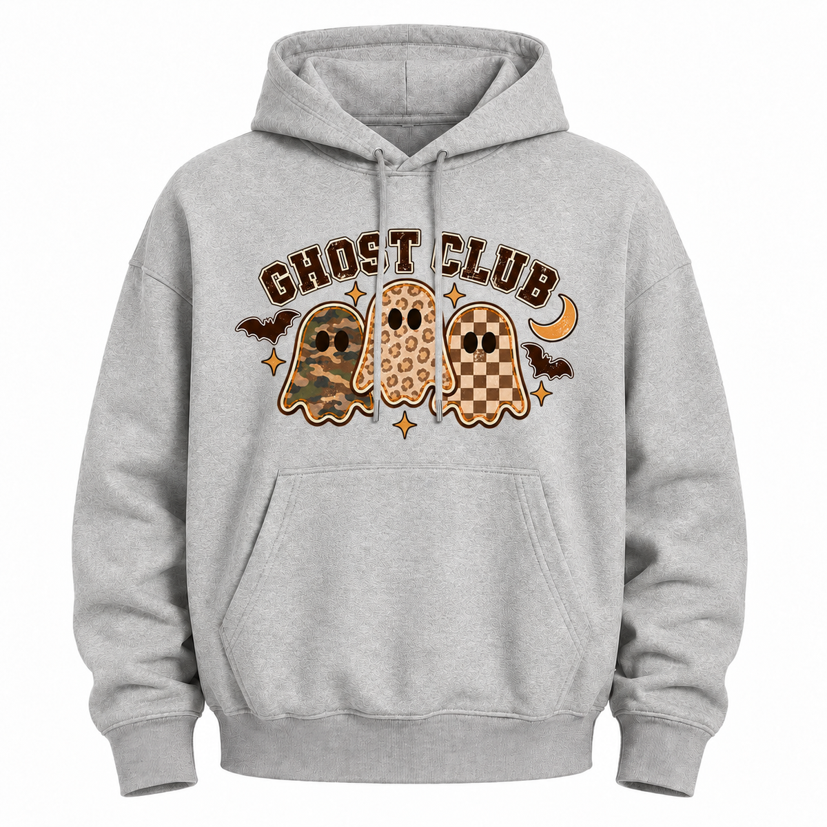 Ghost Club Halloween Graphic Hoodie