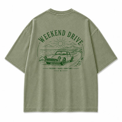 Weekend Drive Graphic T-Shirt