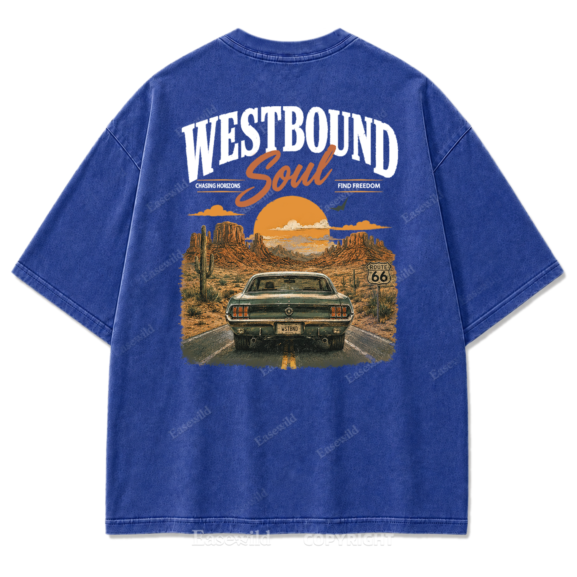 Westbound Soul Washed Print Tee
