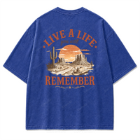 Washed Royal Blue