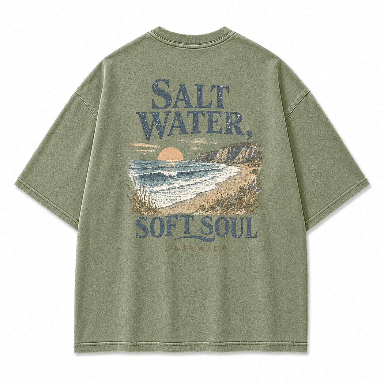 Coastal Serenity Graphic T-Shirt
