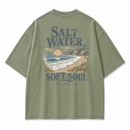 Coastal Serenity Graphic T-Shirt