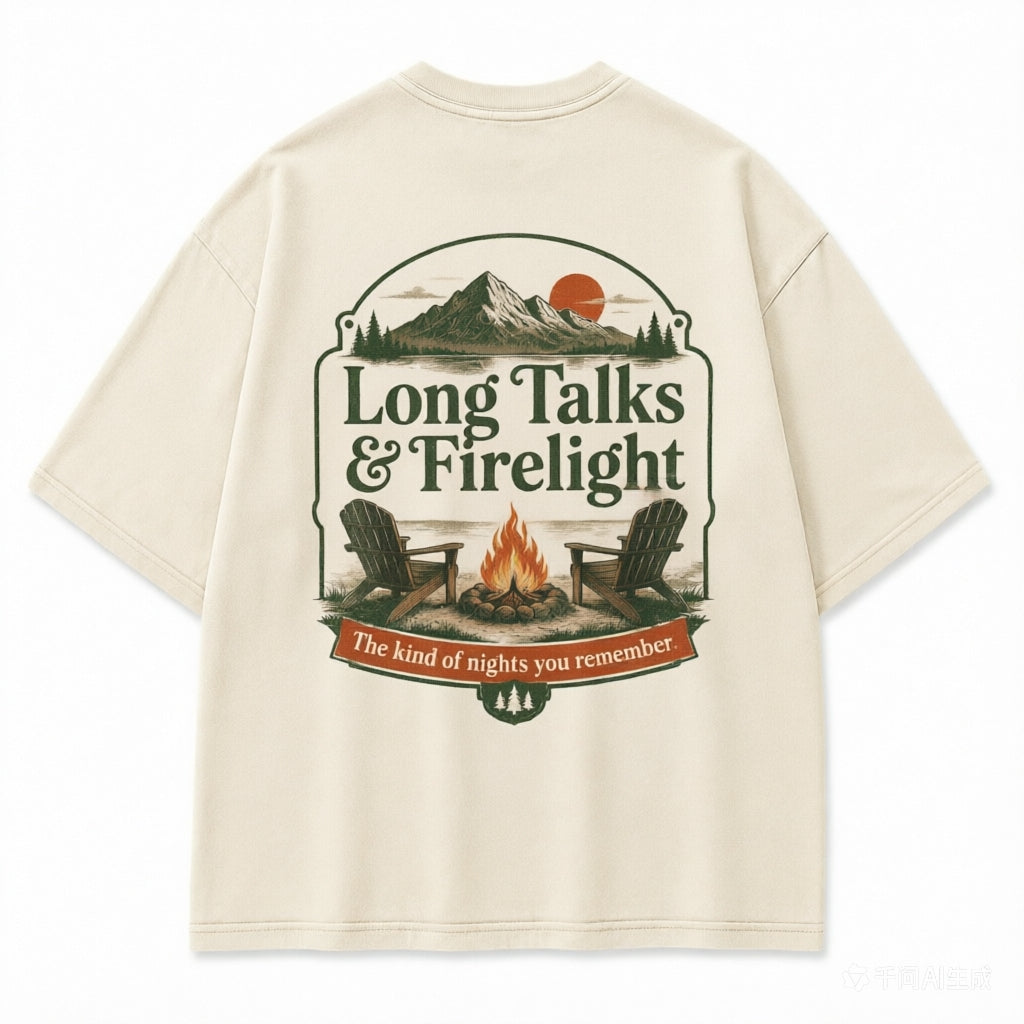 Long Talks & Firelight Graphic Tee