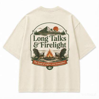 Long Talks & Firelight Graphic Tee