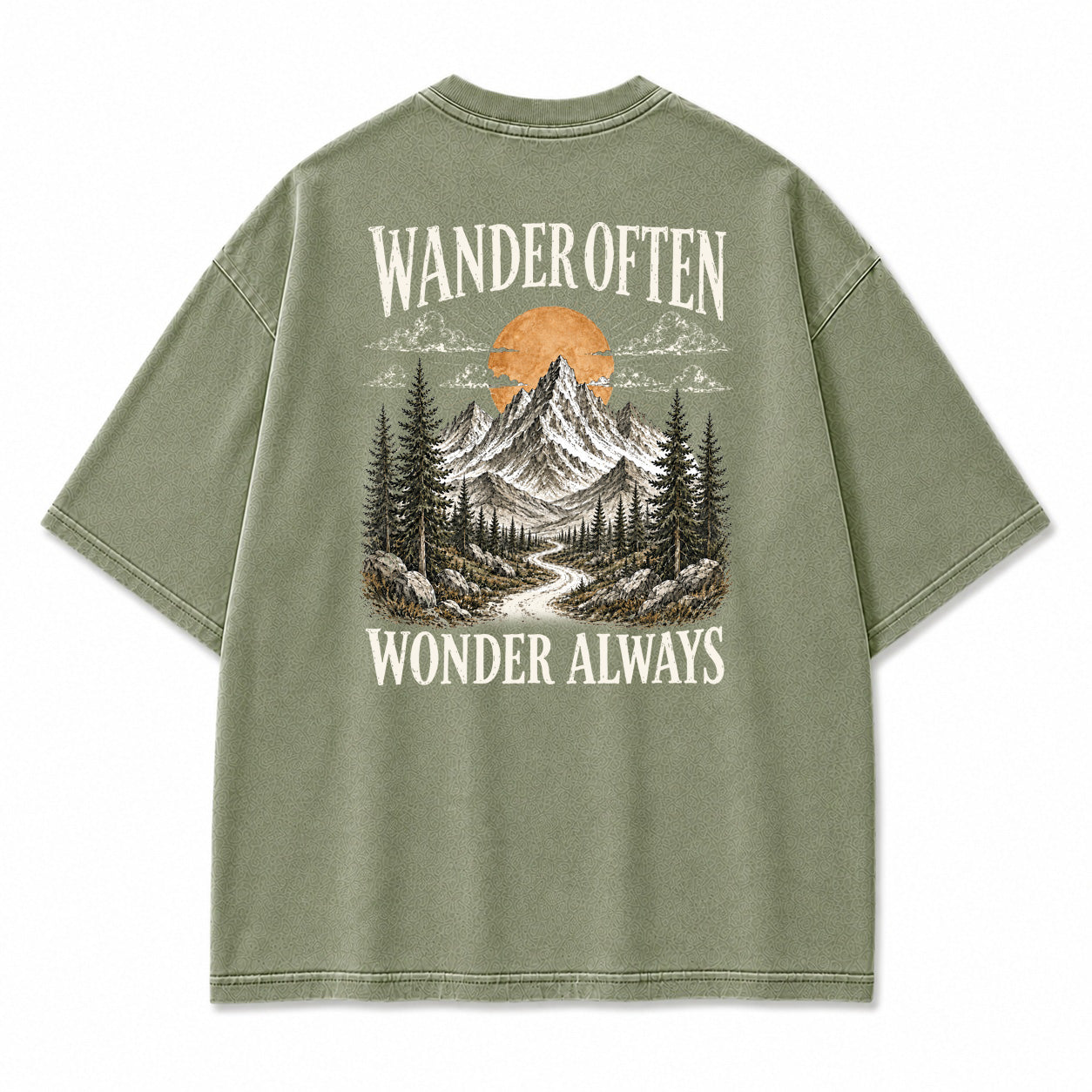 Wander Often Wonder Always Graphic T-Shirt