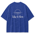 Washed Royal Blue