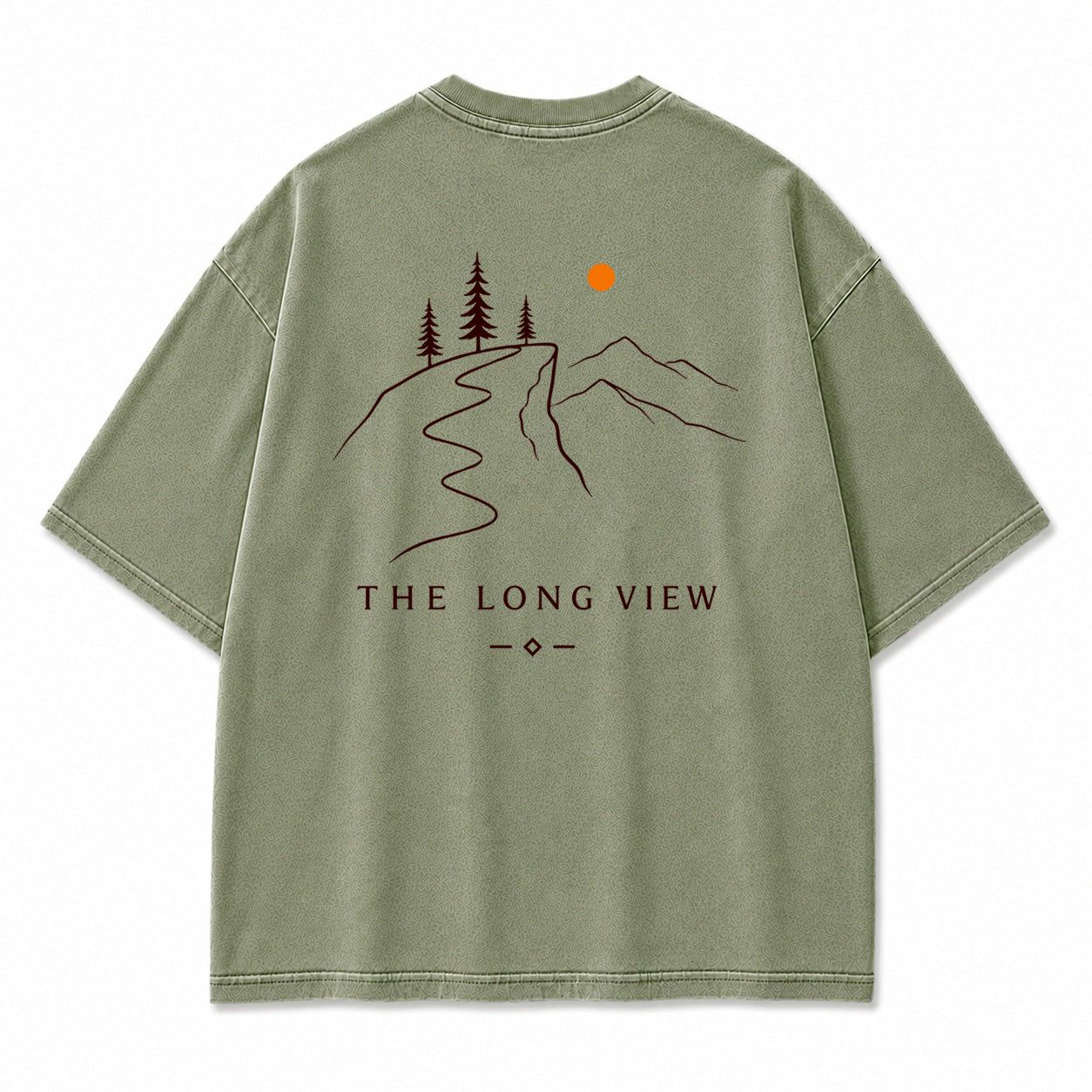 The Long View Mountain Trail Graphic T-Shirt