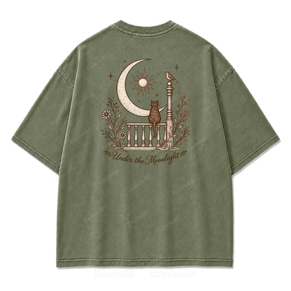 Lunar Reverie Vintage Graphic Print Tee